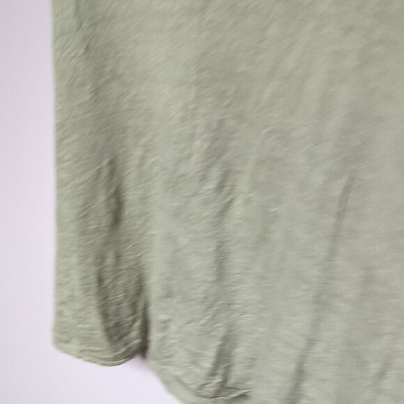 Tahari Green Relaxed Short Sleeve T-Shirt - Picture 3 of 6